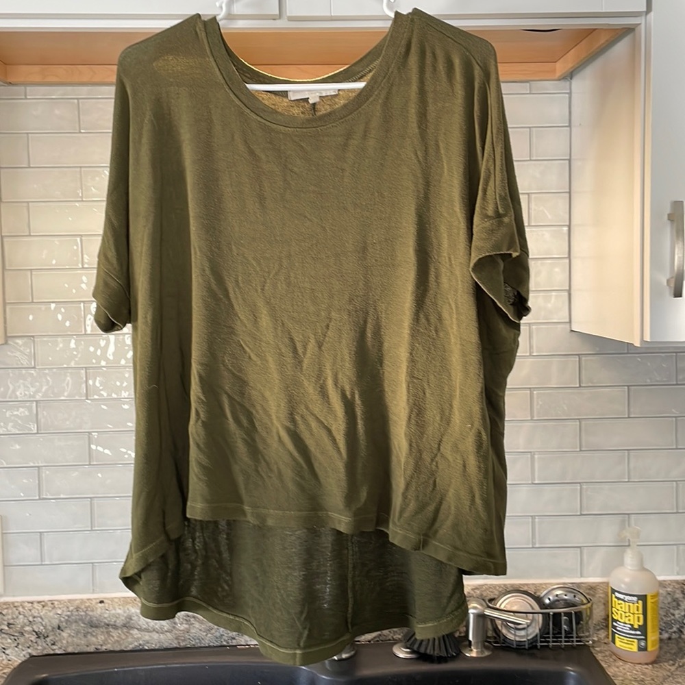 Truly Madly Deeply Forest Green Tee